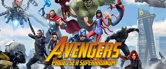 Avengers: Přidej se k superhrdinům!