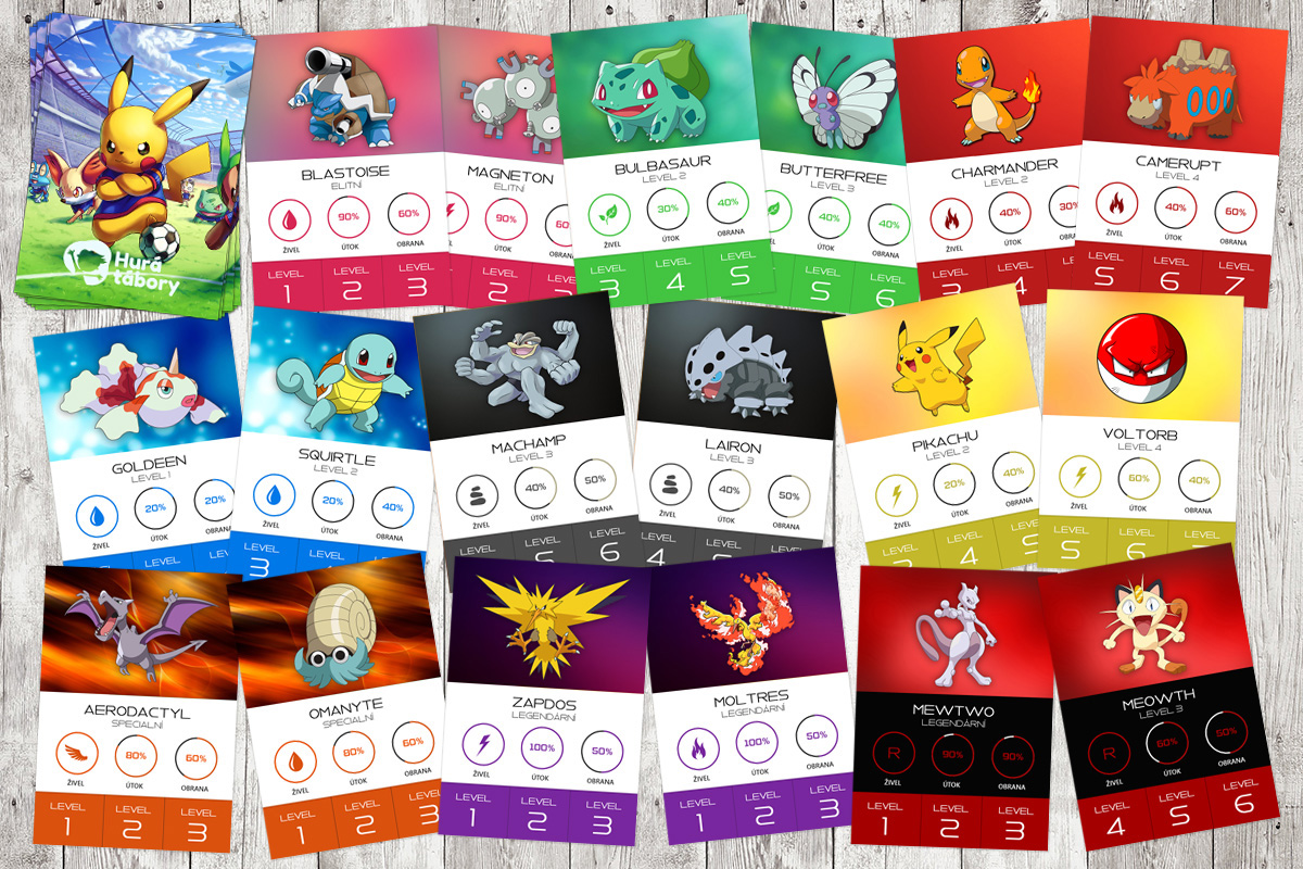 Kartičky Pokémon